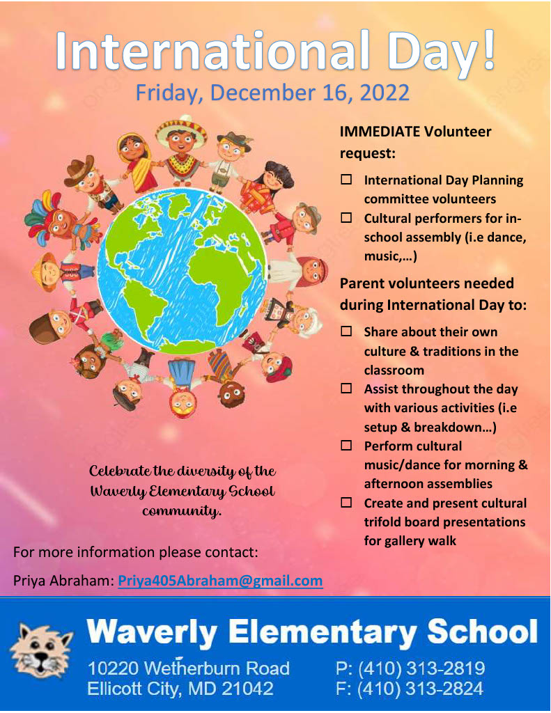 international-day-2022-volunteers-needed-waverly-elementary-school-pta